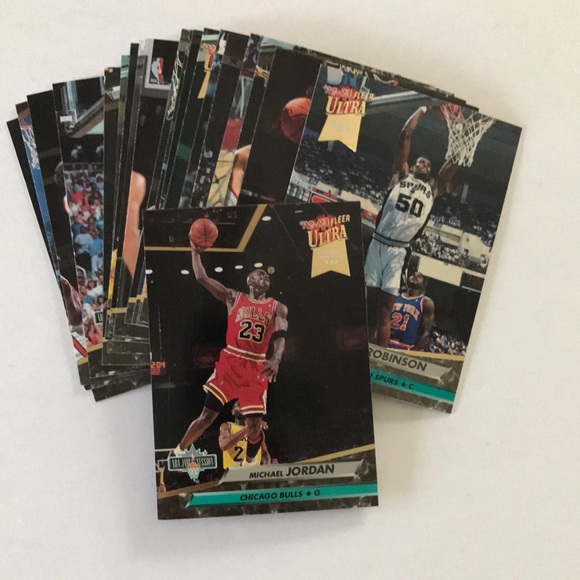 92-93 Fleer Michael Jordan #216 + 19 cards in Jam Session Set - Picture 2 of 4